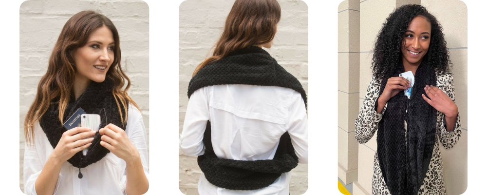 Clothing with Pockets Scarf